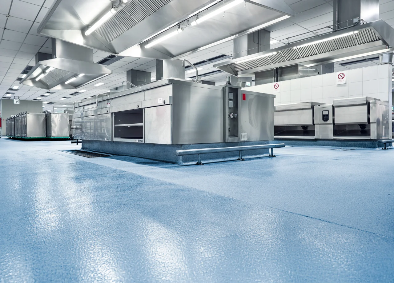 Bodenbeschichtungen für Großküchen