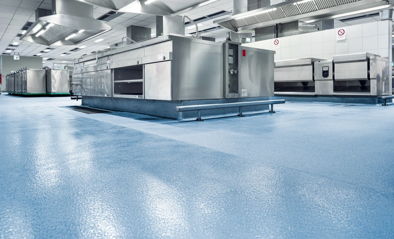 Polyurethan-Bodenbeschichtungen für Industrie, Küchen & öffentliche Einrichtungen