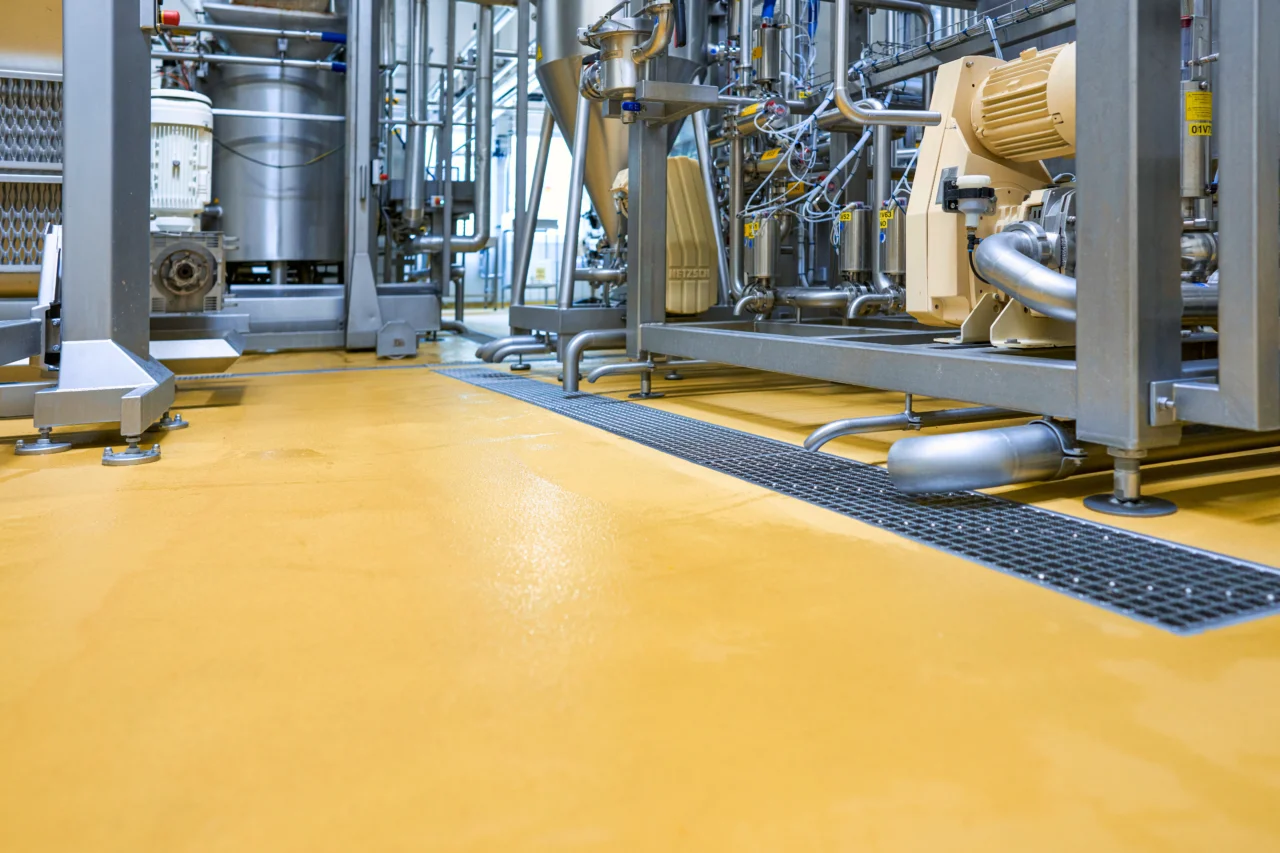 Bodenbeschichtungen für Lebensmittelbereiche